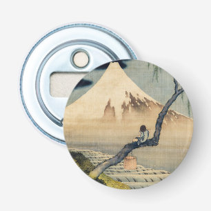 Katsushika Hokusai - Boy Viewing Mount Fuji Flaschenöffner