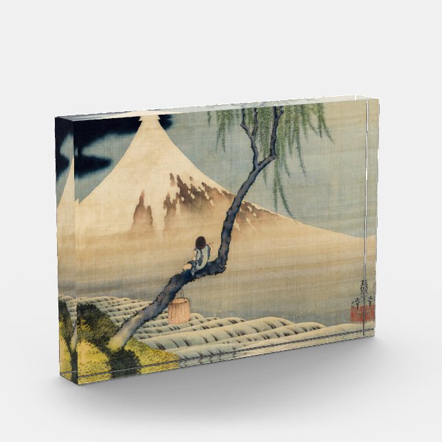 Katsushika Hokusai - Boy Viewing Mount Fuji Fotoblock (Links)