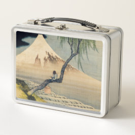 Katsushika Hokusai - Boy Viewing Mount Fuji Metall Brotdose