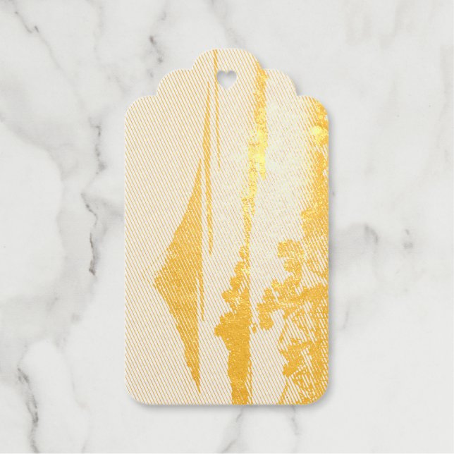 Katsushika Hokusai Dawn in der Provinz Kai Geschenkanhänger (Vorderseite)