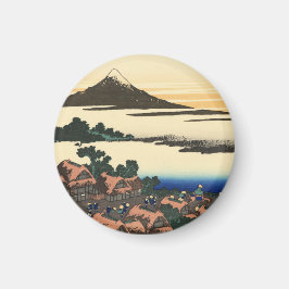 Katsushika Hokusai Dawn in der Provinz Kai Magnet