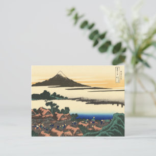 Katsushika Hokusai Dawn in der Provinz Kai Postkarte