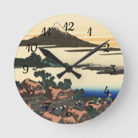 Katsushika Hokusai Dawn in der Provinz Kai