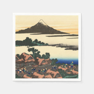 Katsushika Hokusai Dawn in der Provinz Kai Serviette
