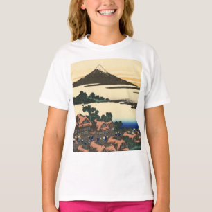 Katsushika Hokusai Dawn in der Provinz Kai T-Shirt