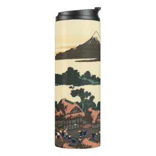 Katsushika Hokusai Dawn in der Provinz Kai Thermosbecher