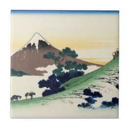 Katsushika Hokusai. Der Eindringpass in der Provin Fliese