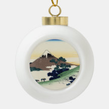 Katsushika Hokusai. Der Eindringpass in der Provin