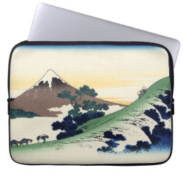 Katsushika Hokusai. Der Eindringpass in der Provin Laptopschutzhülle