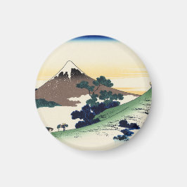 Katsushika Hokusai. Der Eindringpass in der Provin Magnet