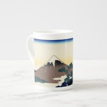 Katsushika Hokusai. Der Eindringpass in der Provin