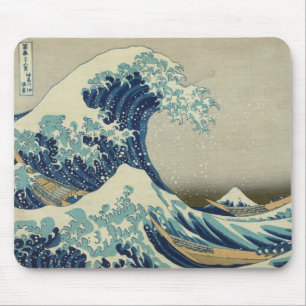 Katsushika Hokusai: Die große Welle in Kanagawa Mousepad