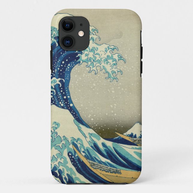 Katsushika Hokusai - Die große Welle vor Kanagawa Case-Mate iPhone Hülle (Rückseite)