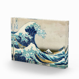 Katsushika Hokusai - Die große Welle vor Kanagawa Fotoblock