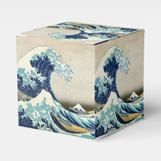 Katsushika Hokusai - Die große Welle vor Kanagawa Geschenkschachtel (Vorderseite)