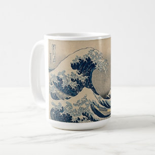 Katsushika Hokusai. Die große Welle vor Kanagawa Kaffeetasse