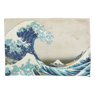 Katsushika Hokusai - Die große Welle vor Kanagawa Kissenbezug