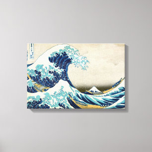 Katsushika Hokusai - Die große Welle vor Kanagawa Leinwanddruck
