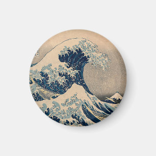 Katsushika Hokusai. Die große Welle vor Kanagawa Magnet