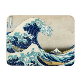 Katsushika Hokusai - Die große Welle vor Kanagawa Magnet