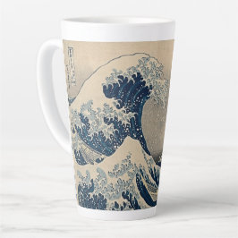 Katsushika Hokusai. Die große Welle vor Kanagawa Milchtasse