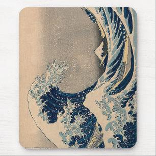 Katsushika Hokusai. Die große Welle vor Kanagawa Mousepad