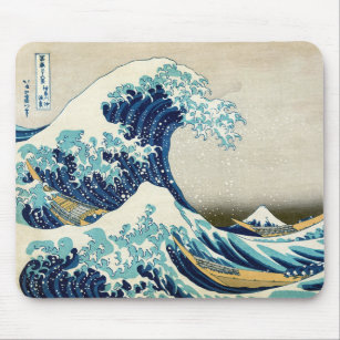 Katsushika Hokusai - Die große Welle vor Kanagawa Mousepad