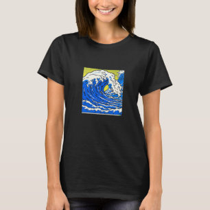 Katsushika Hokusai Die große Welle vor Kanagawa P T-Shirt