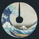 Katsushika Hokusai - Die große Welle vor Kanagawa Polyester Weihnachtsbaumdecke<br><div class="desc">The Great Wave off Kanagawa / The Wave - Katsushika Hokusai,  1829-1833</div>