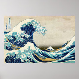 Katsushika Hokusai - Die große Welle vor Kanagawa Poster