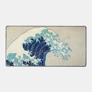 Katsushika Hokusai - Die große Welle vor Kanagawa Schreibtischunterlage