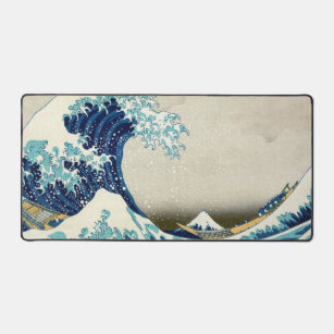 Katsushika Hokusai - Die große Welle vor Kanagawa Schreibtischunterlage