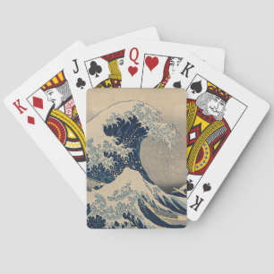 Katsushika Hokusai. Die große Welle vor Kanagawa   Spielkarten