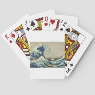 Katsushika Hokusai: Die große Welle vor Kanagawa Spielkarten