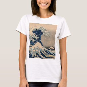 Katsushika Hokusai. Die große Welle vor Kanagawa T-Shirt