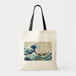 Katsushika Hokusai - Die große Welle vor Kanagawa Tragetasche