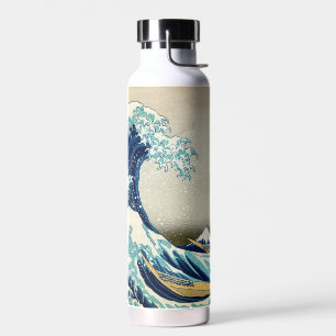 Katsushika Hokusai - Die große Welle vor Kanagawa Trinkflasche