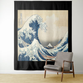 Katsushika Hokusai, Die große Welle vor Kanagawa Wandteppich