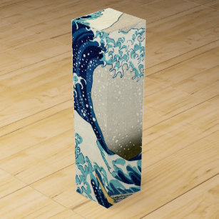 Katsushika Hokusai - Die große Welle vor Kanagawa Weinbox