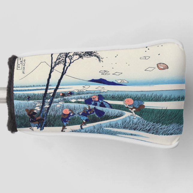 Katsushika Hokusai - Ejiri in der Provinz Suruga Golf Headcover (Vorderseite)