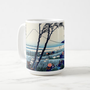 Katsushika Hokusai - Ejiri in der Provinz Suruga Kaffeetasse