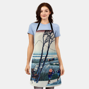 Katsushika Hokusai - Ejiri in der Provinz Suruga Schürze