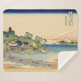 Katsushika Hokusai Enoshima in der Provinz Sagami Sherpadecke