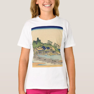 Katsushika Hokusai Enoshima in der Provinz Sagami T-Shirt