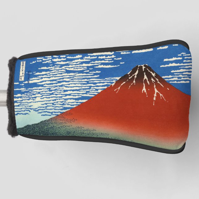 Katsushika Hokusai - feiner Wind, klarer Morgen Golf Headcover (Vorderseite)