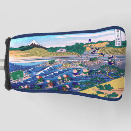 Katsushika Hokusai - Fuji aus Kanaya auf Tokaido Golf Headcover