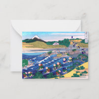 Katsushika Hokusai - Fuji aus Kanaya auf Tokaido