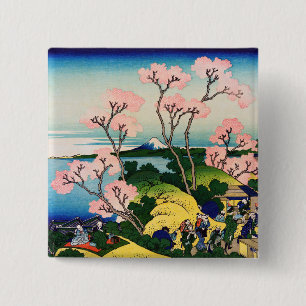 Katsushika Hokusai - Gotenyama, Tokaido, Shinagawa Button