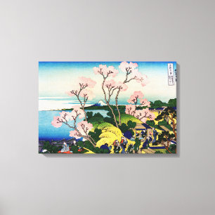 Katsushika Hokusai - Gotenyama, Tokaido, Shinagawa Leinwanddruck