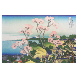 Katsushika Hokusai - Gotenyama, Tokaido, Shinagawa Stoff